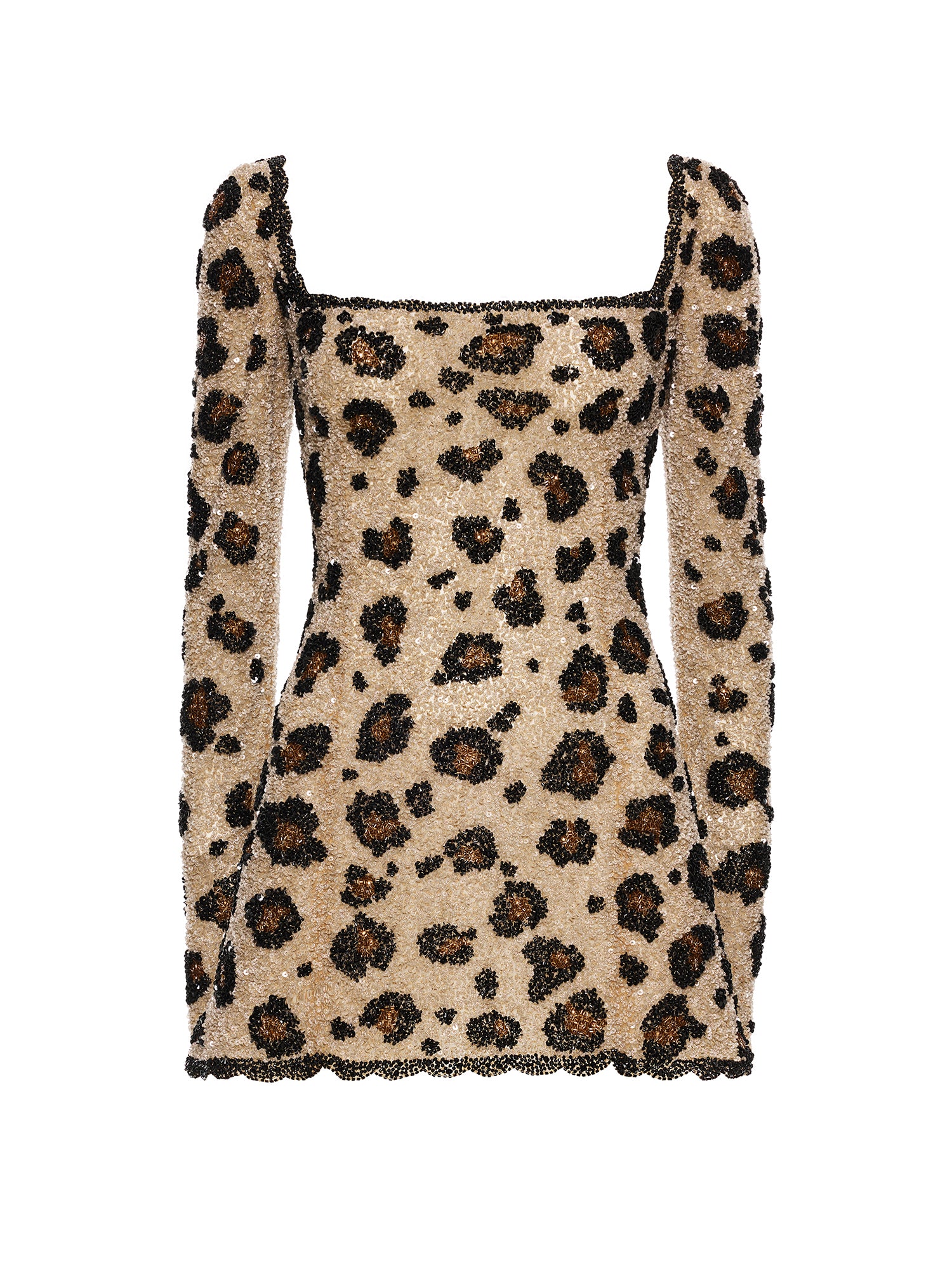 chi　　Bibiy CAITLYN MINI DRESS レオパード Leo Mini Dress – Clio Peppiatt