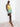 Tropical Gradient Mini Dress