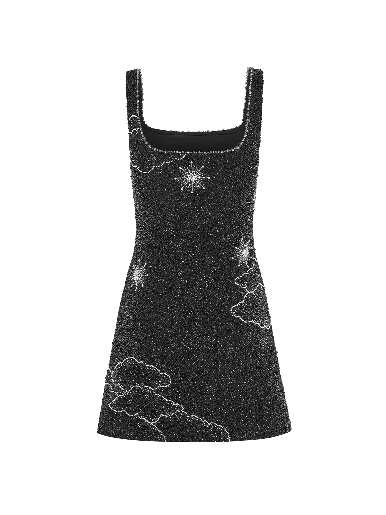 clio peppiatt into the ocean embellished stretch mesh mini dress Into The Ocean Mini Dress Clio Peppiatt