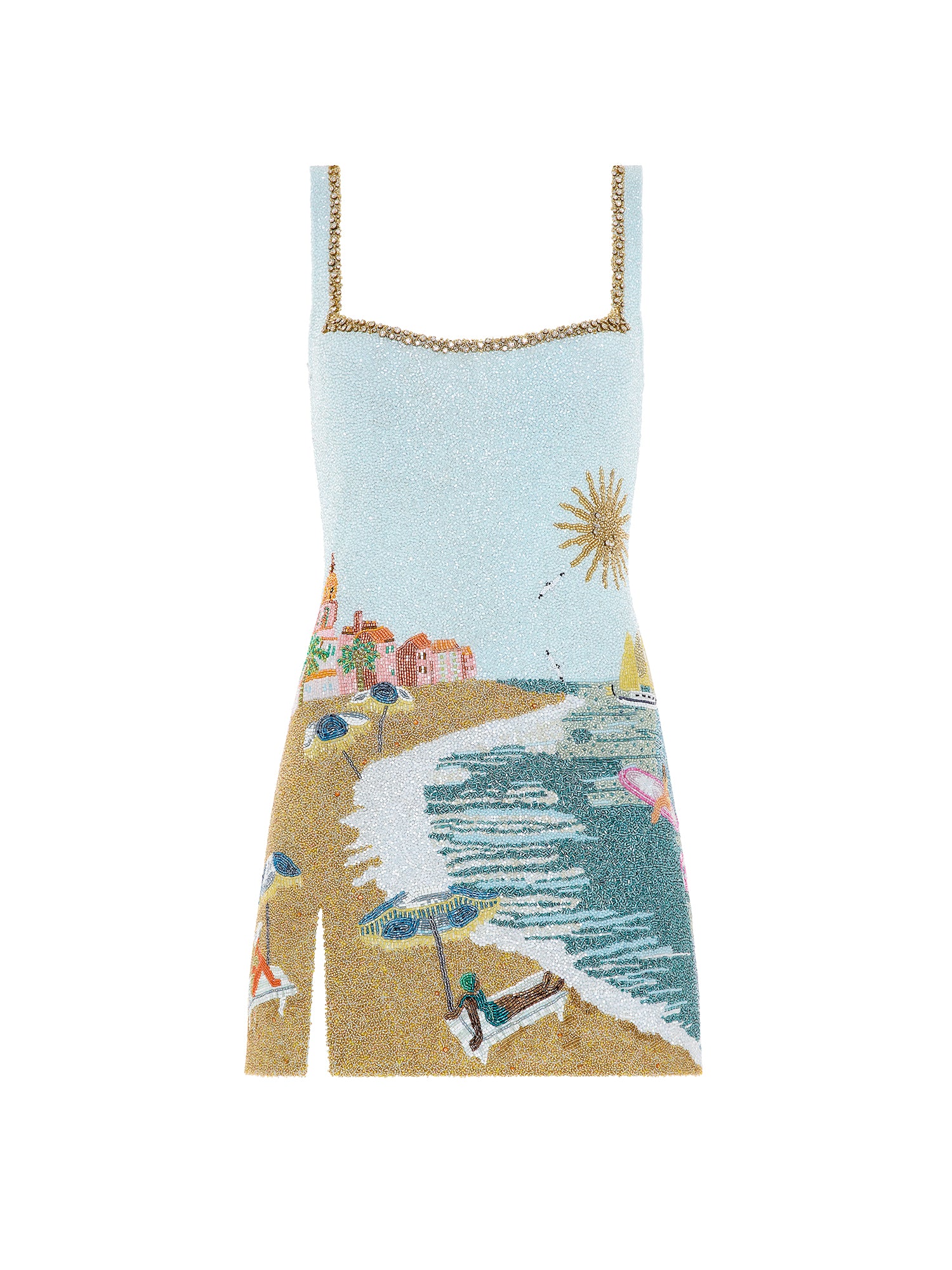 St Tropez Mini Dress – Clio Peppiatt