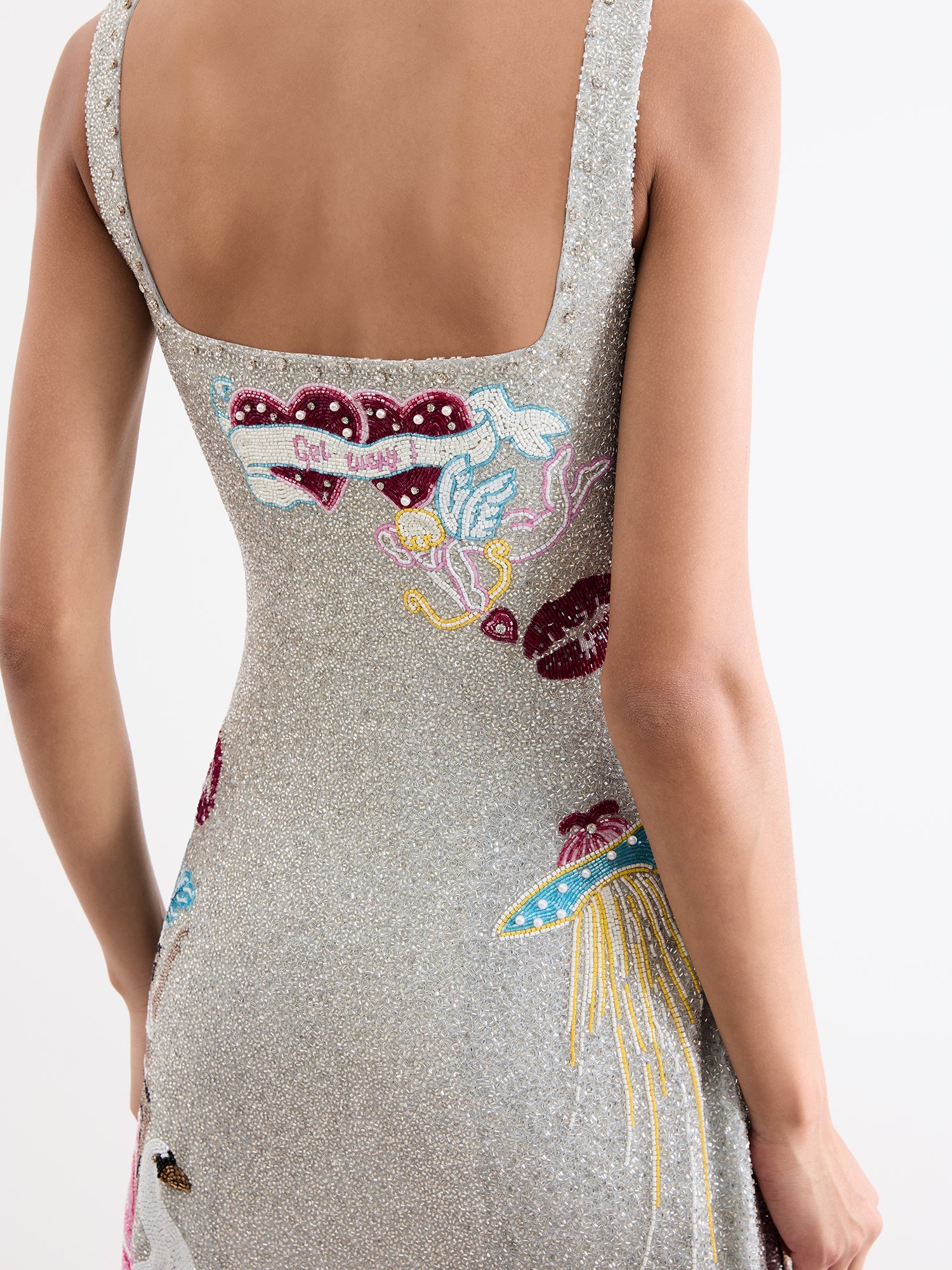 clio peppiatt glitter mini dress Snowdrop Mini Dress Clio Peppiatt